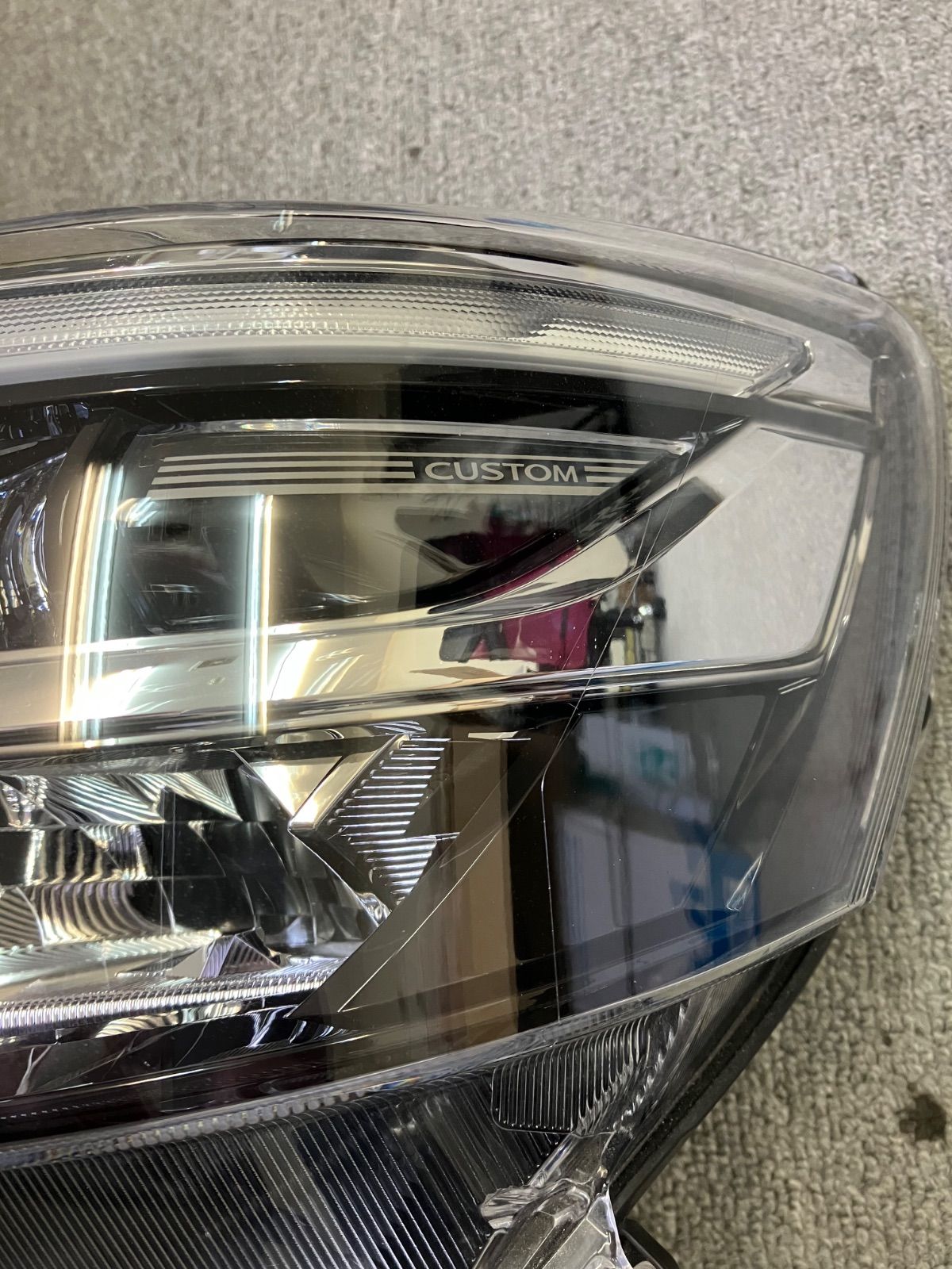 タント カスタム LA650S LA660S 後期 純正 LED ヘッドライト 左 助手席