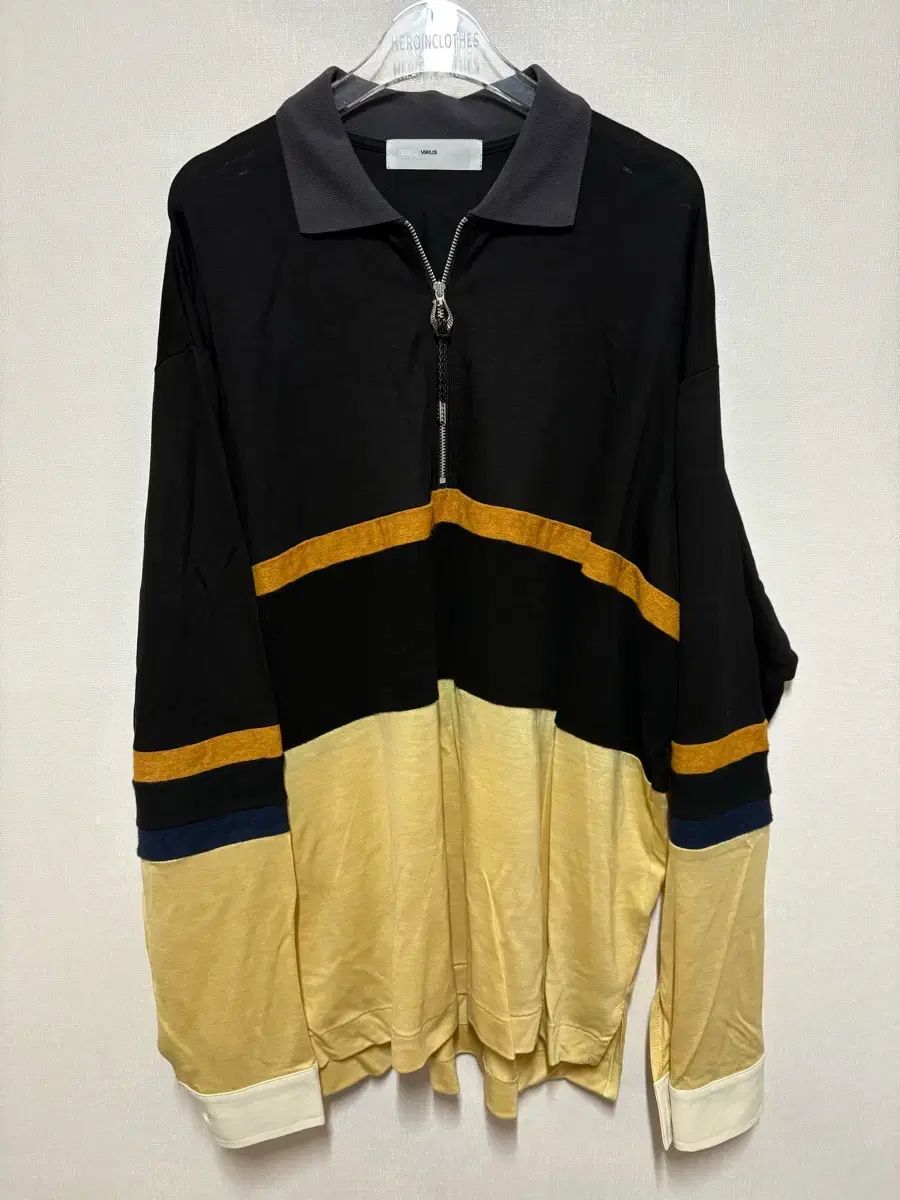 48 TOGA VIRILIS ZIP POLO LONG SLEEVE