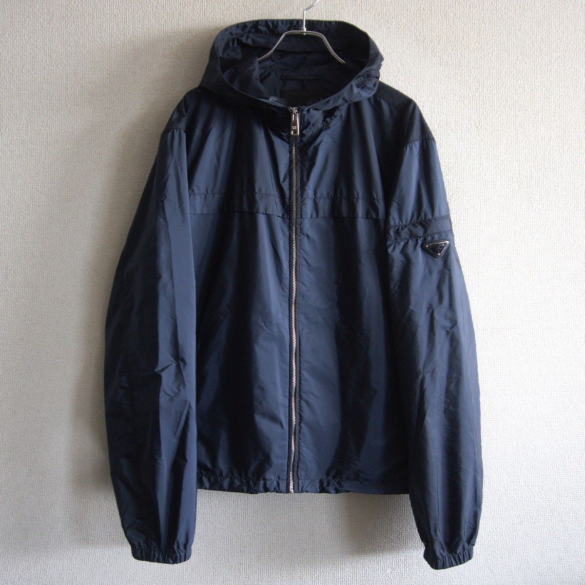 最高級】 PRADA 【ナイロン ジップアップ ジャケット SGA466】54 