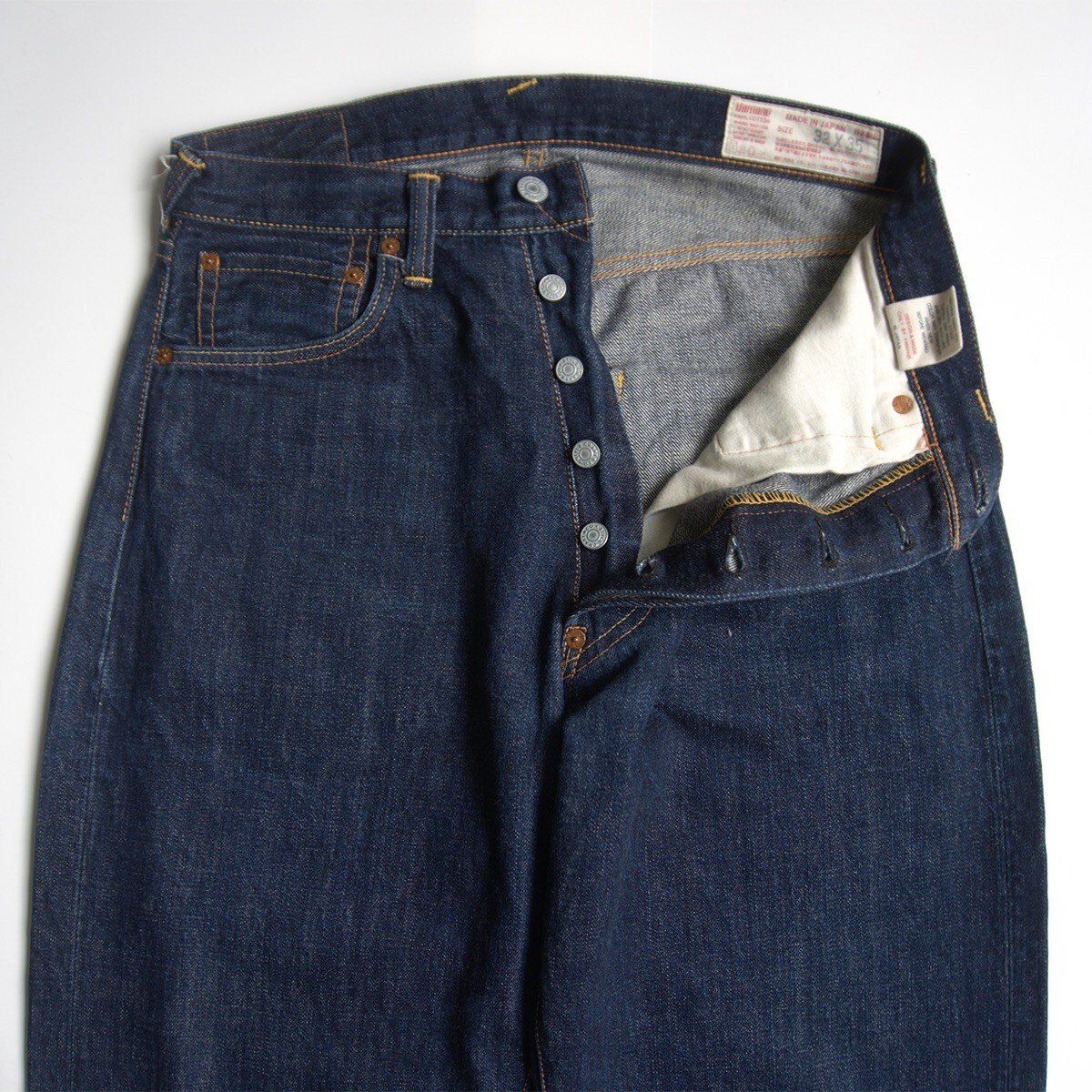 雰囲気抜群/濃紺】EVISU 【LOT.2001 デニムパンツ】32×35 エビス