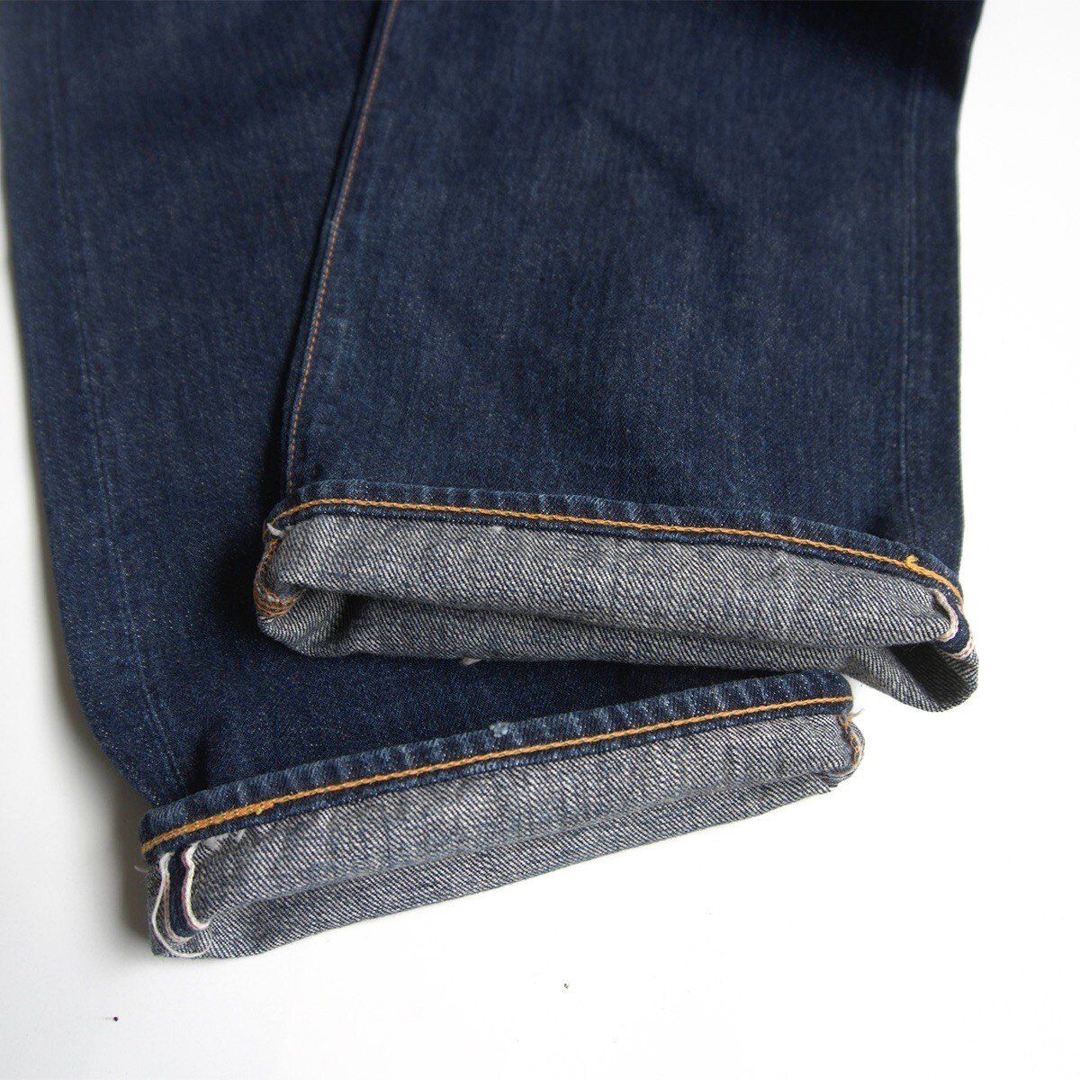 雰囲気抜群/濃紺】EVISU 【LOT.2001 デニムパンツ】32×35 エビス