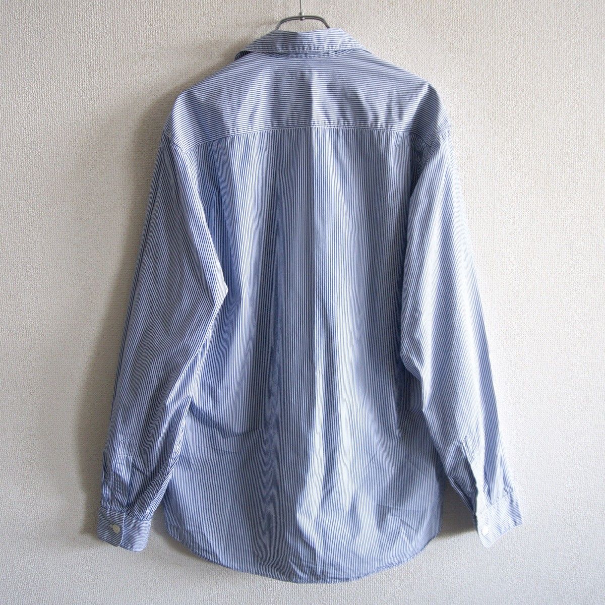 美品】DRIES VAN NOTEN【90s-00s COTTON OPEN COLLAR SHIRT】48