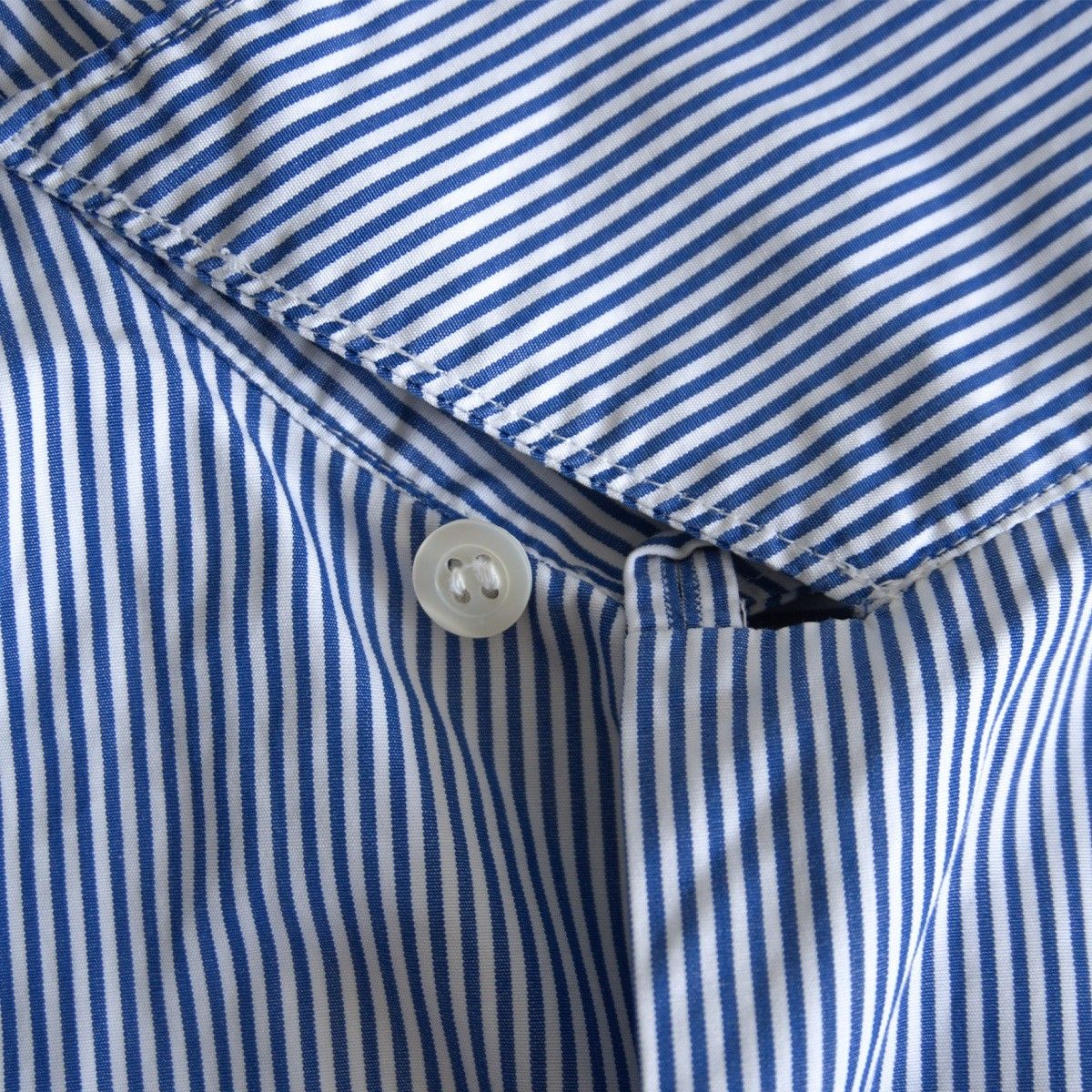美品】DRIES VAN NOTEN【90s-00s COTTON OPEN COLLAR SHIRT】48