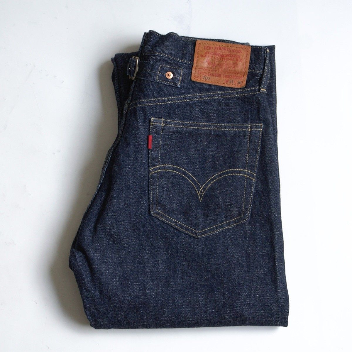【美品/濃紺】 LEVI'S 【 702XX ビッグE デニムパンツ 】31×36 旧日本製 リーバイス wsm 26050497
