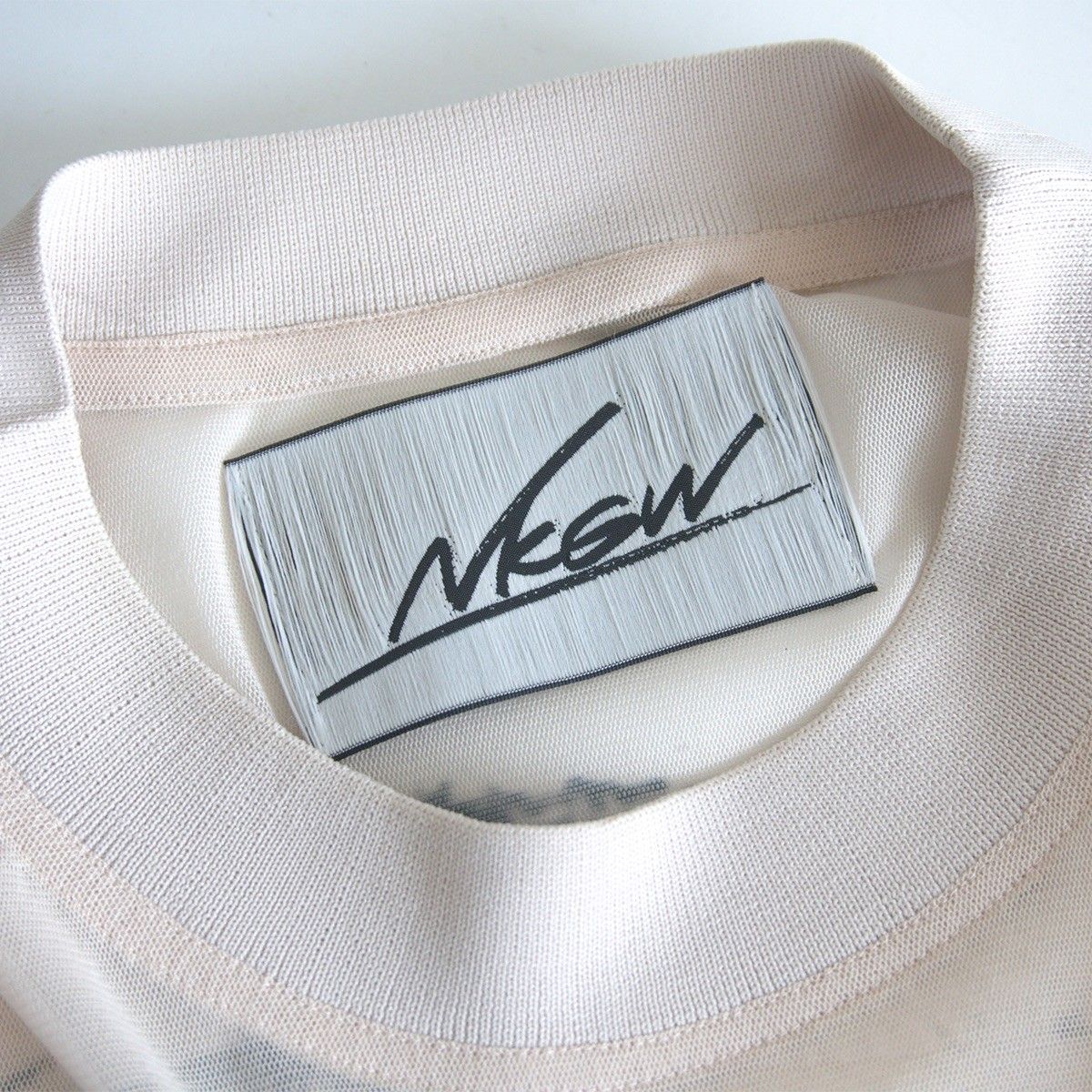 美品】NKGW【SEE THROUGH PULLOVER / 23SS-011】F シースルー プル 