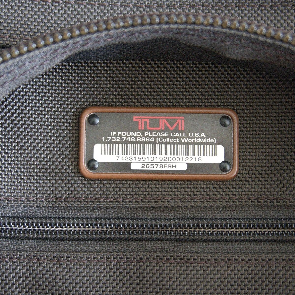 美品】 TUMI トゥミ 【26578ESH/Alpha2】ブラウン リュック ビジネス