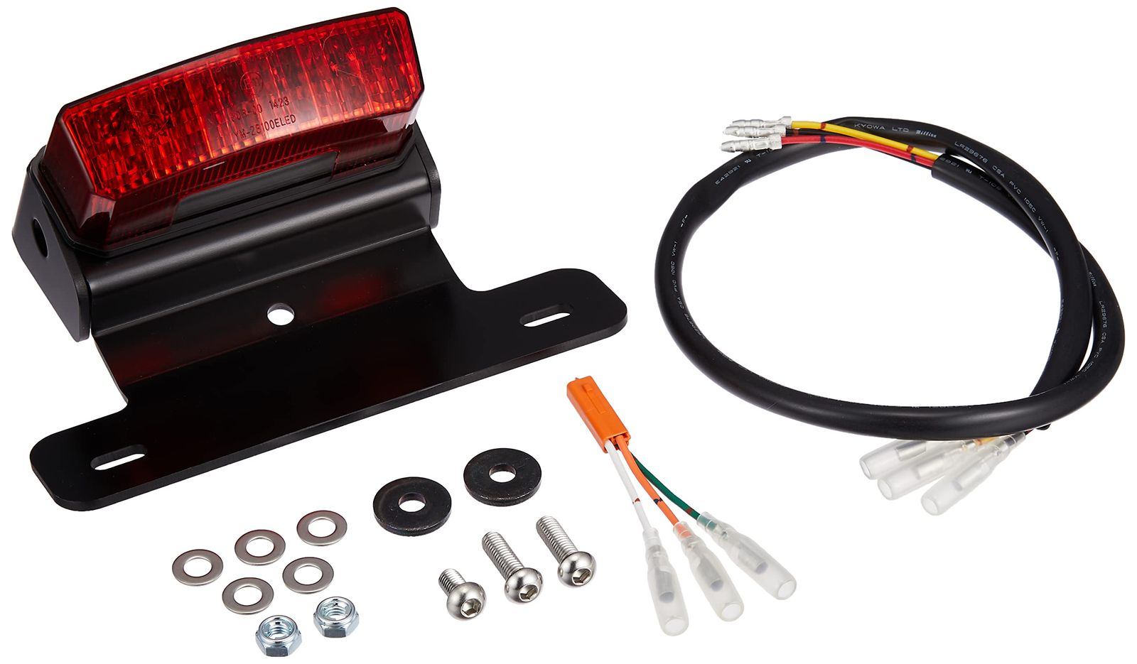 新品 ハリケーン(HURRICANE) テールランプキット LEDレクタングル レッドレンズ レブル250 レブル500 HA5819R