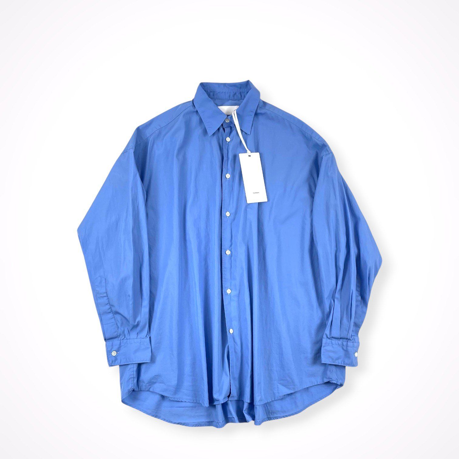 Graphpaper / Broad L/S Oversized Regular Collar Shirt タグ付 参考