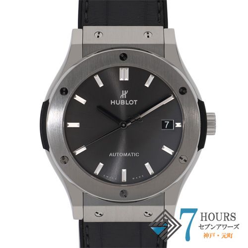 145390 HUBLOT ウブロ 511.NX.7071.LR グレー セラミック チタン 自動巻き 純正ボックス
