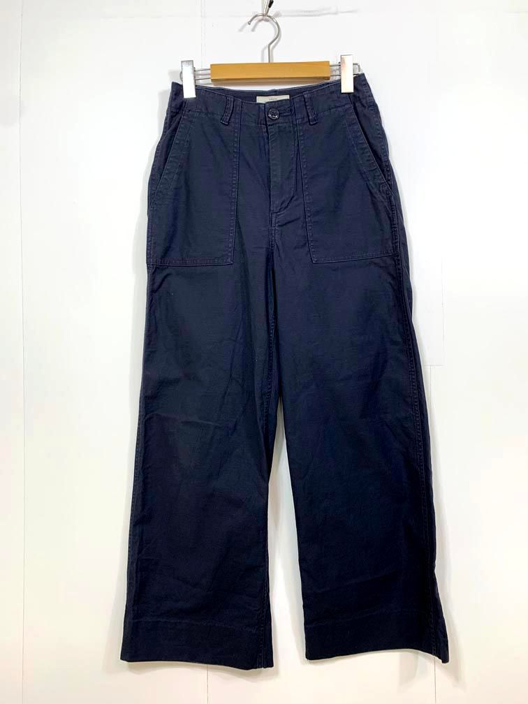 JOURNAL STANDARD relume ジャーナルスタンダードレリューム ワイドベイカー パンツ size36/紺 ■■ レディース