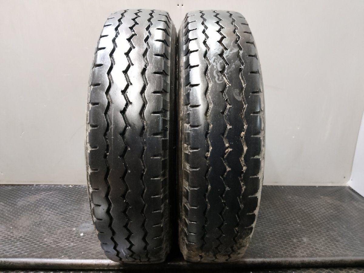 札幌発 引取OK BS G588 225/80R17.5 123/122L 17.5インチ トラックタイヤ 夏タイヤ リブラグ 2本 22年製 バリ溝 4t レンジャー等　(KTS508) 18,375円
