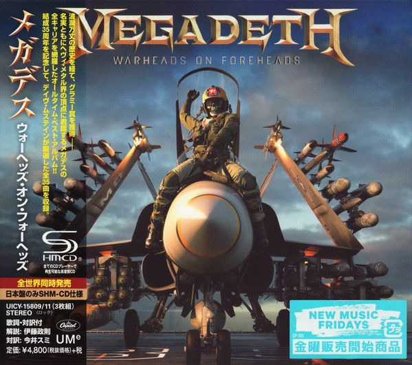 3discs CD メガデス ウォーヘッズ・オン・フォーヘッズ (SHM-CD) UICY1580911 CAPITOL 未開封 /00330