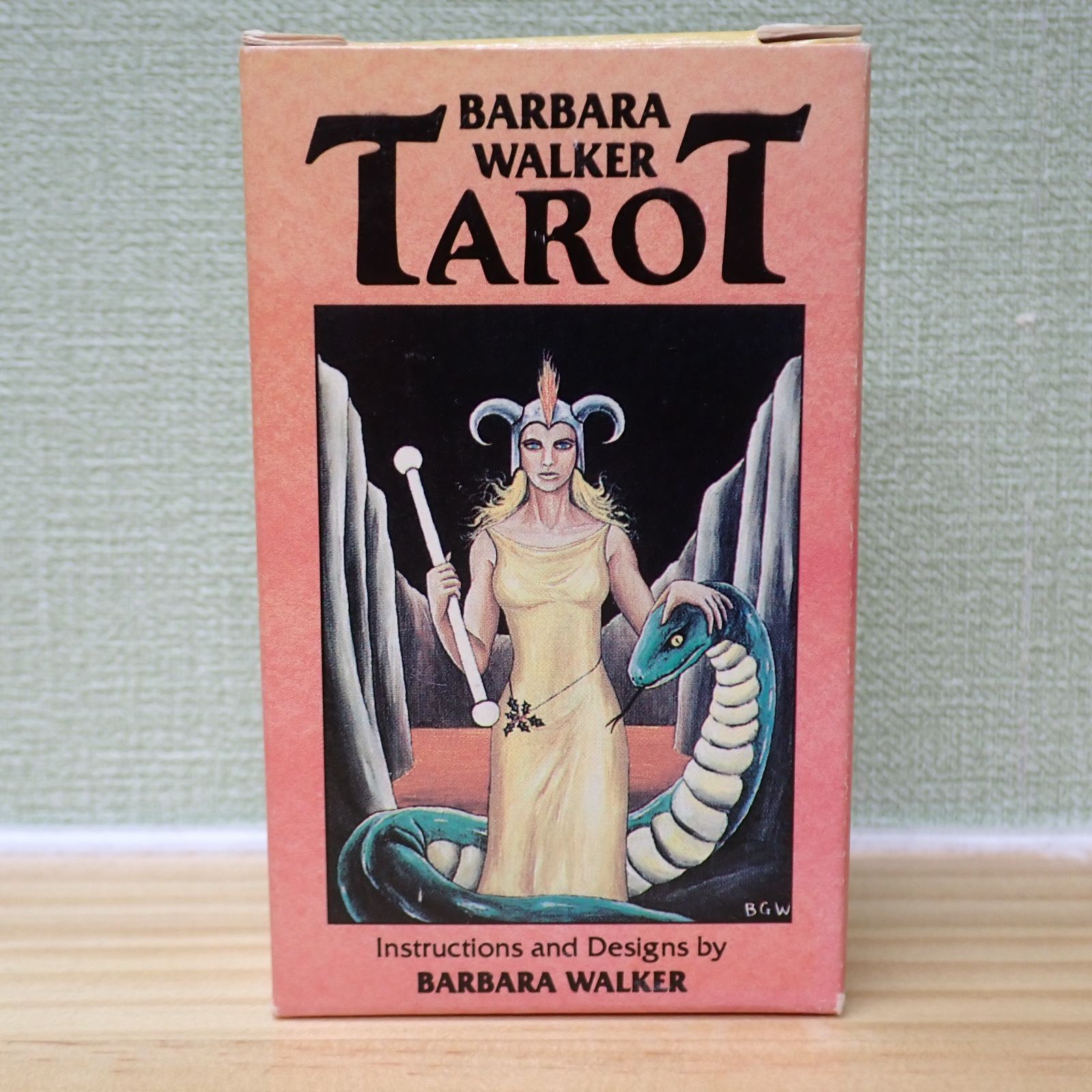 2605d4-14★バーバラウォーカー タロット　BARBARA WALKER TAROT　海外タロットカード