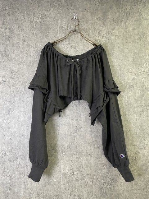 【中古】FREADA ﾌﾘｰﾀﾞ ｷﾞｬｻﾞｰ ﾌﾘﾙ ｼﾞｯﾌﾟ ｼｮｰﾄ ﾎﾞﾚﾛ ｼﾞｬｹｯﾄ ｶｰﾃﾞｨｶﾞﾝ CHAMPION ﾁｬﾝﾋﾟｵﾝ 26SS ﾌﾞﾗｳﾝ FREE 33967563
