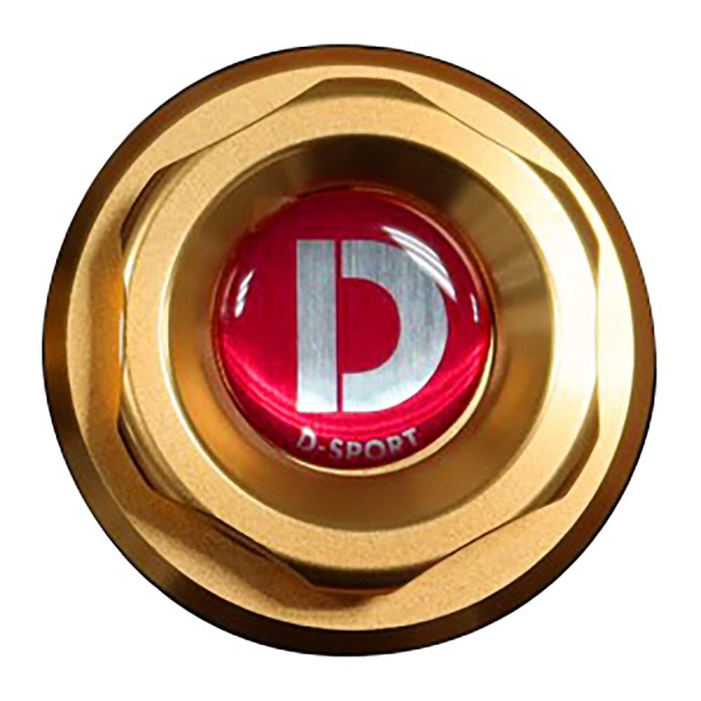 新品 D-SPORT(ディースポーツ) オイルフィラーキャップTYPE3 L880Kコペン ダイハツ車汎用 12180-C082 シャンパンゴールド