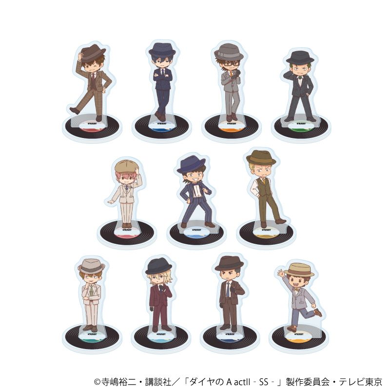 【A3】アクリルぷちスタンド「TVアニメ『ダイヤのA actII -Second Season-』」03/ブラインド（全11種）（レトロアートイラスト） 1BOX入数：11 8,208円