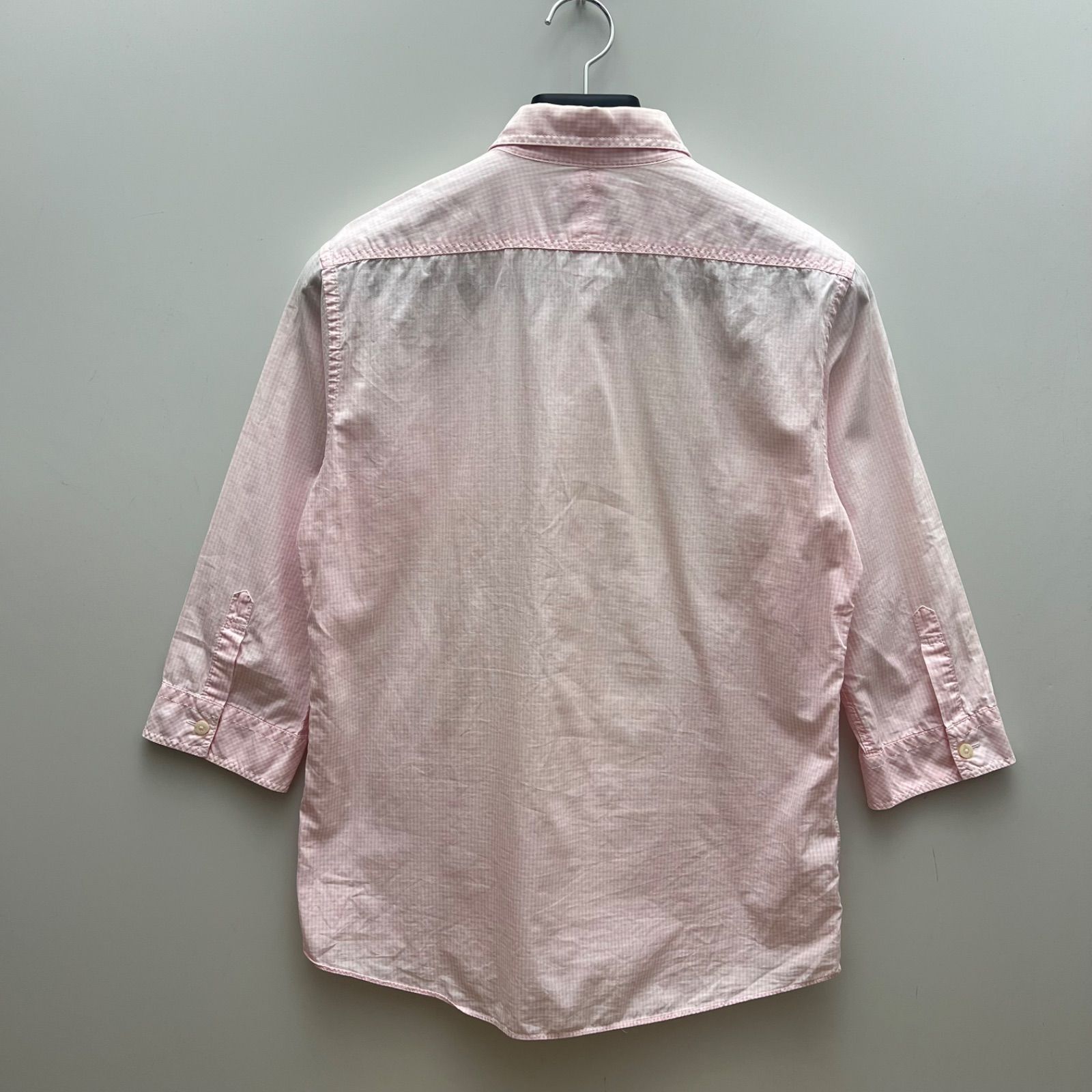 BURBERRY BLACK LABEL 00s y2k archive pink shirts 2 M バーバリー