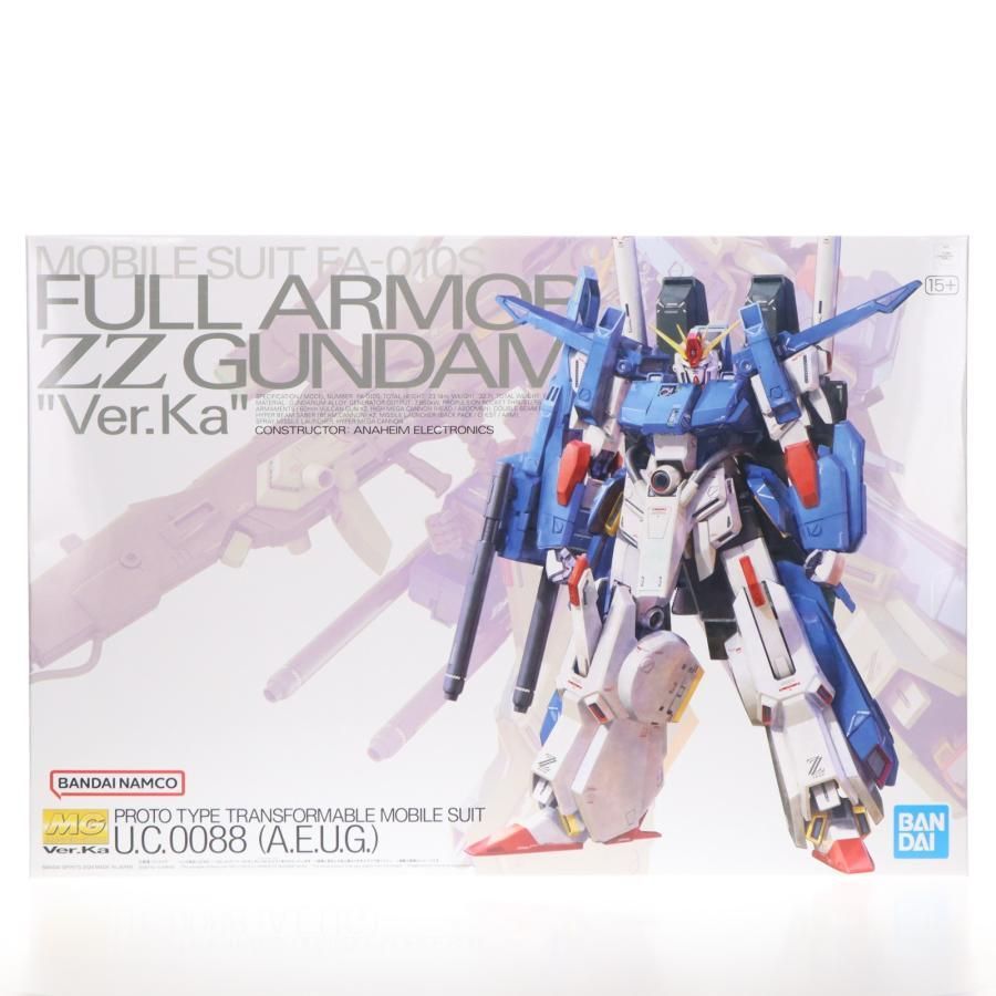 【新品・未開封】 ガンプラ MG 機動戦士ガンダムZZ フルアーマーZZガンダム Ver.Ka 1／100スケール BANDAI SPIRITS バンダイ スピリッツ