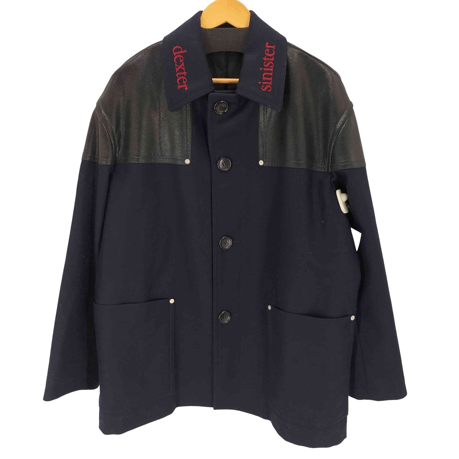 ジョンローレンスサリバン JOHN LAWRENCE SULLIVAN 18AW short over coat メンズ 44