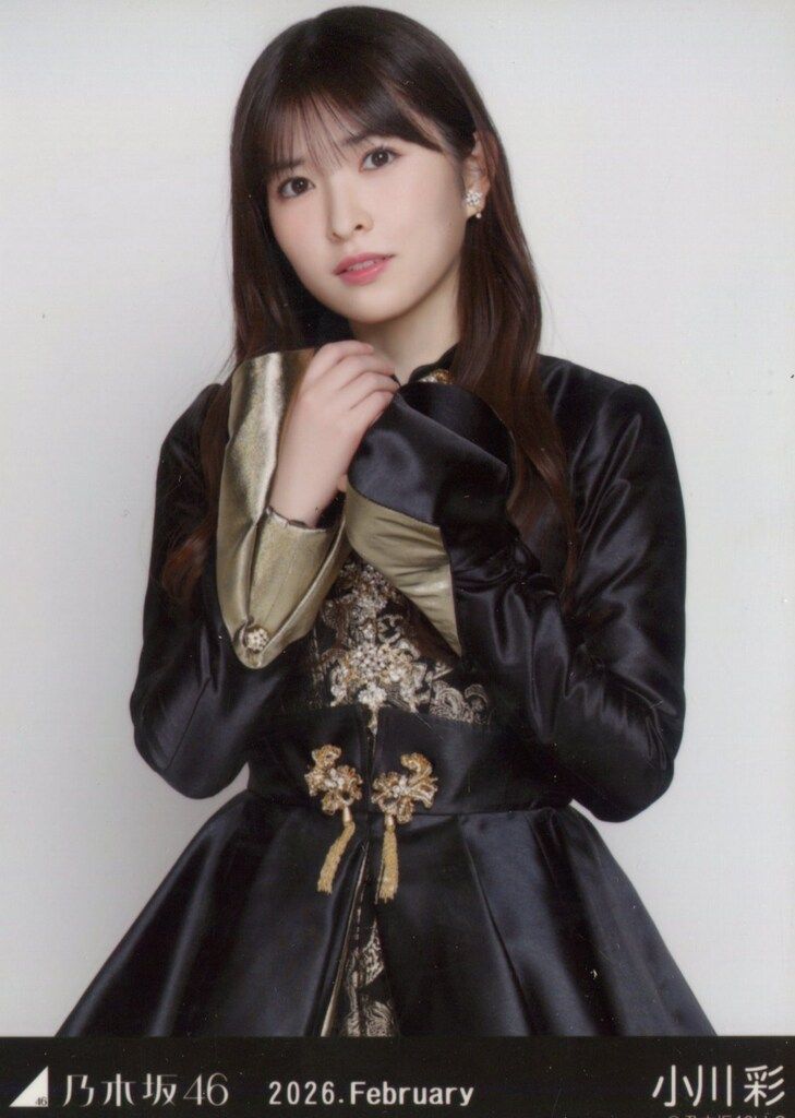 小川彩　SR レア　コンプ　ヨリ　チュウ　ヒキ　乃木コレ　40th制服 小川彩 40th 制服 乃木コレ 生写真 ヨリ チュウ ヒキ バーコード付き