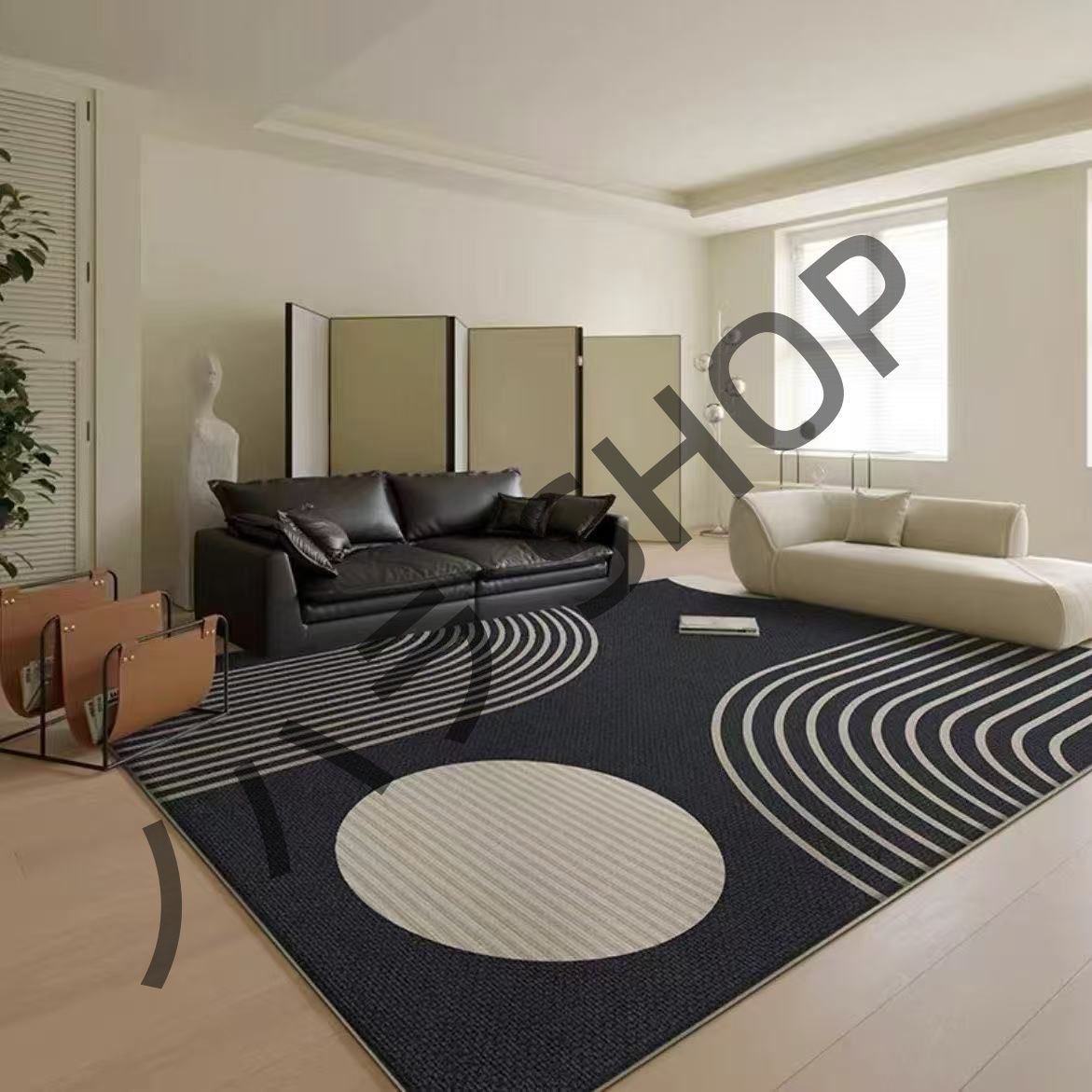 200*300cm/カーペット 滑り止め付き ラグマット ベッドルーム リビングルーム 寝室の部屋 /多機能使用 マット カーペット #A046