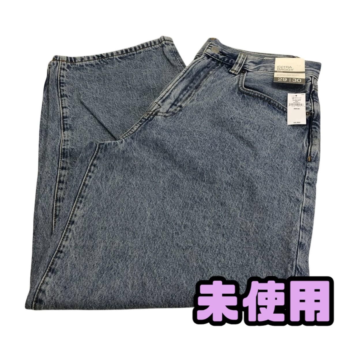 ★未使用★ デニムパンツ GAP ギャップ エクストラバギーデニム 624552 サイズ 29-30 AKN182798相