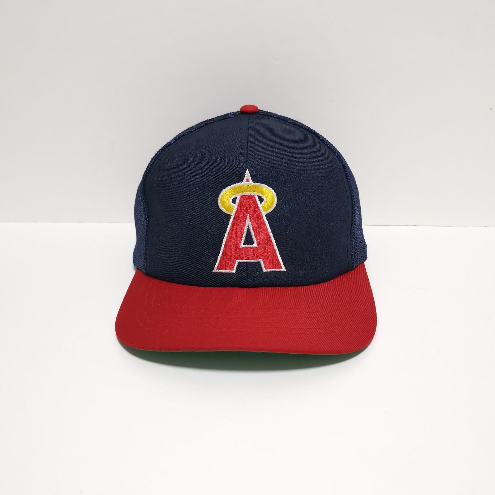80s エンゼルス LA Angels CAP メッシュキャップ MLB USA