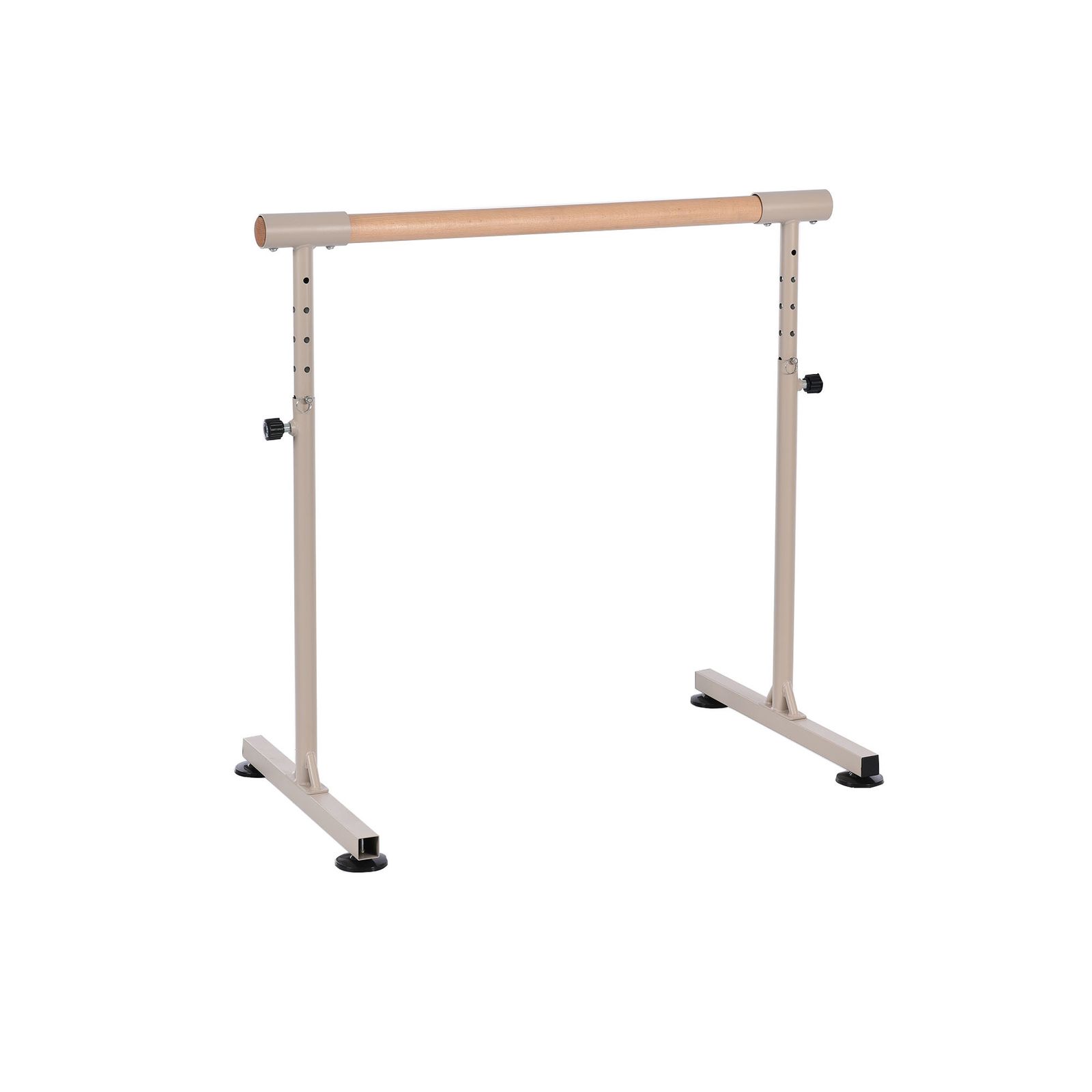 新入荷｜バレエバー スタンド バレエ バー レッスンバー 高さ 段階 85cm 90cm 95cm 100cm 105cm 調整 天然木 ベージュ