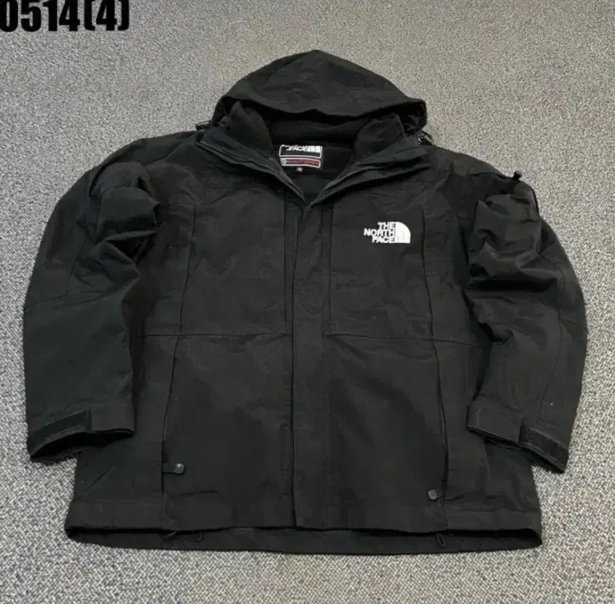 THE NORTH FACE ザノースフェイス ウィンドブレーカー 夏 ブラック WHO フード ウインドブレーカー ジャケット M 0514