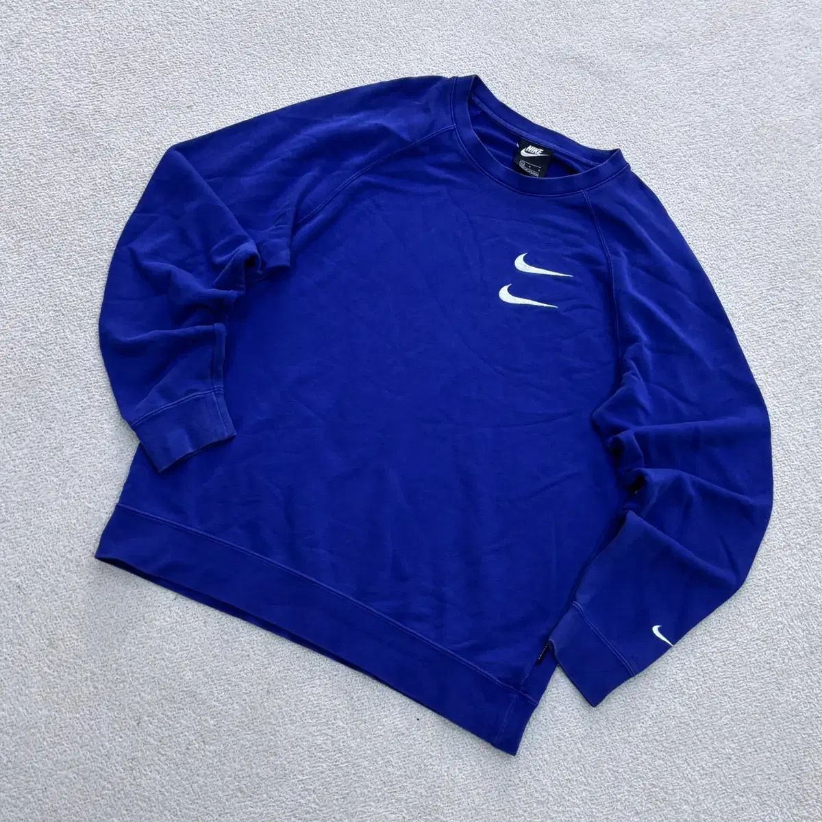 L NIKE メンズ ダブル スウッシュ スウェット Tシャツ 0521E