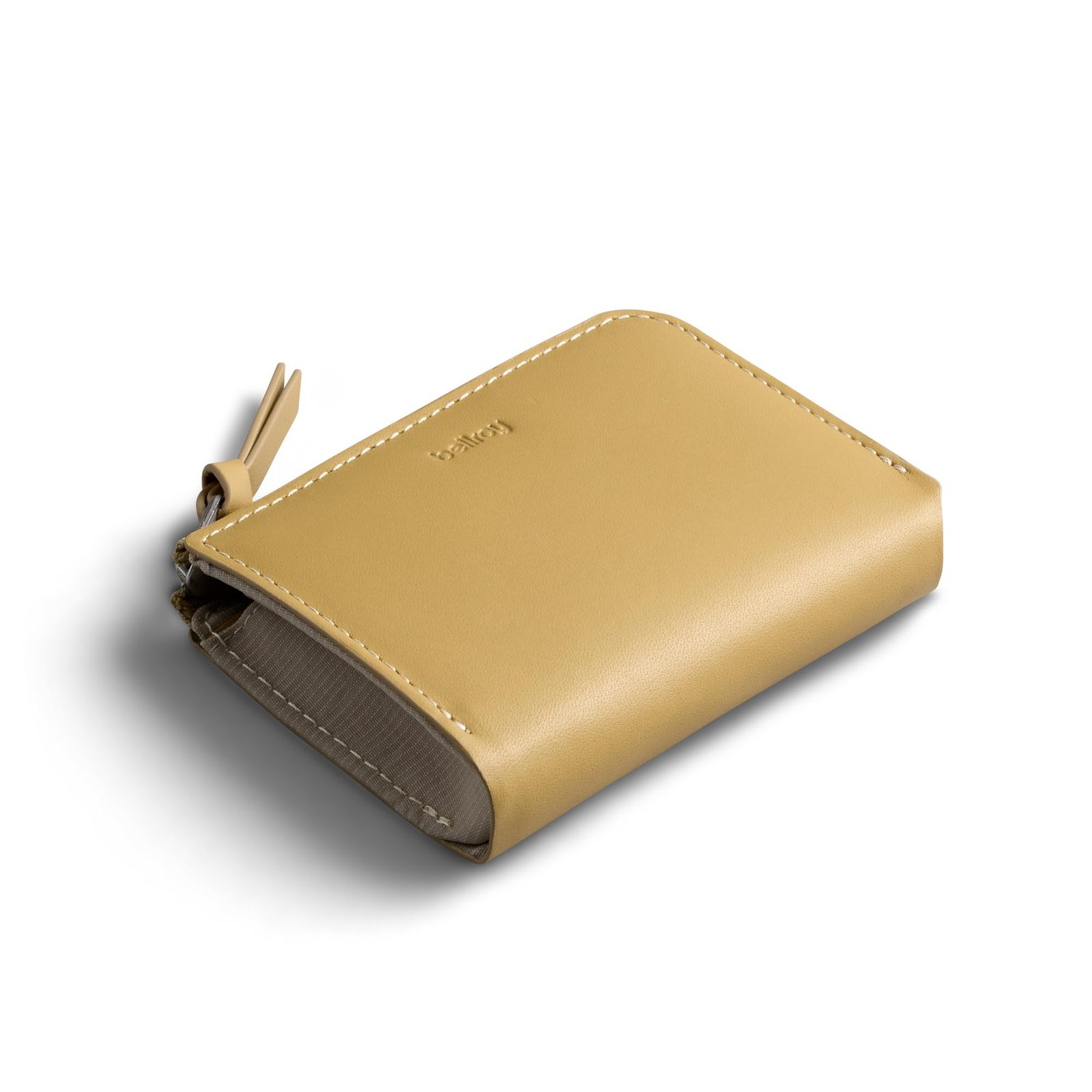 新品 [Bellroy] L-Pocket コンパクトなファスナー財布 カードポケット 小銭入れ カギも収納可能 - Mustard