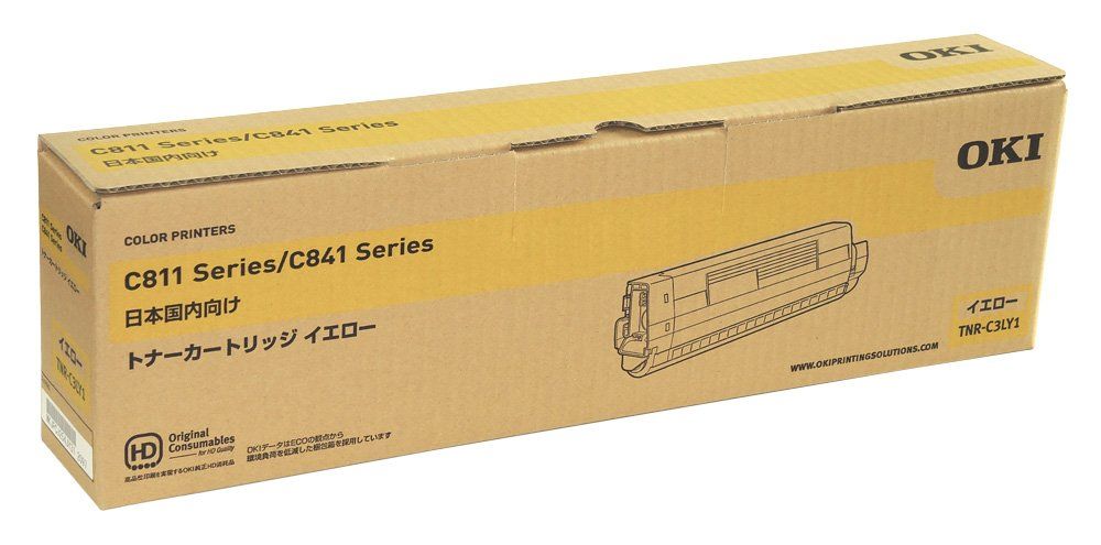 新品 OKI 国内純正トナーカートリッジ TNR-C3LY1 イエロー (T)