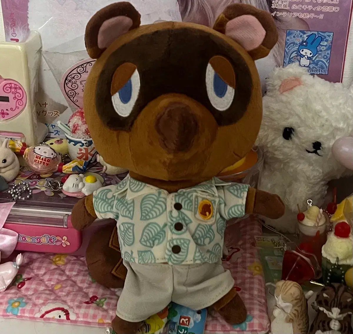 どうぶつの森 アライグマ 社長 ぬいぐるみ あつまれどうぶつの森 アライグマ 튀동숲 動物 ギャル 日本 アライグマ