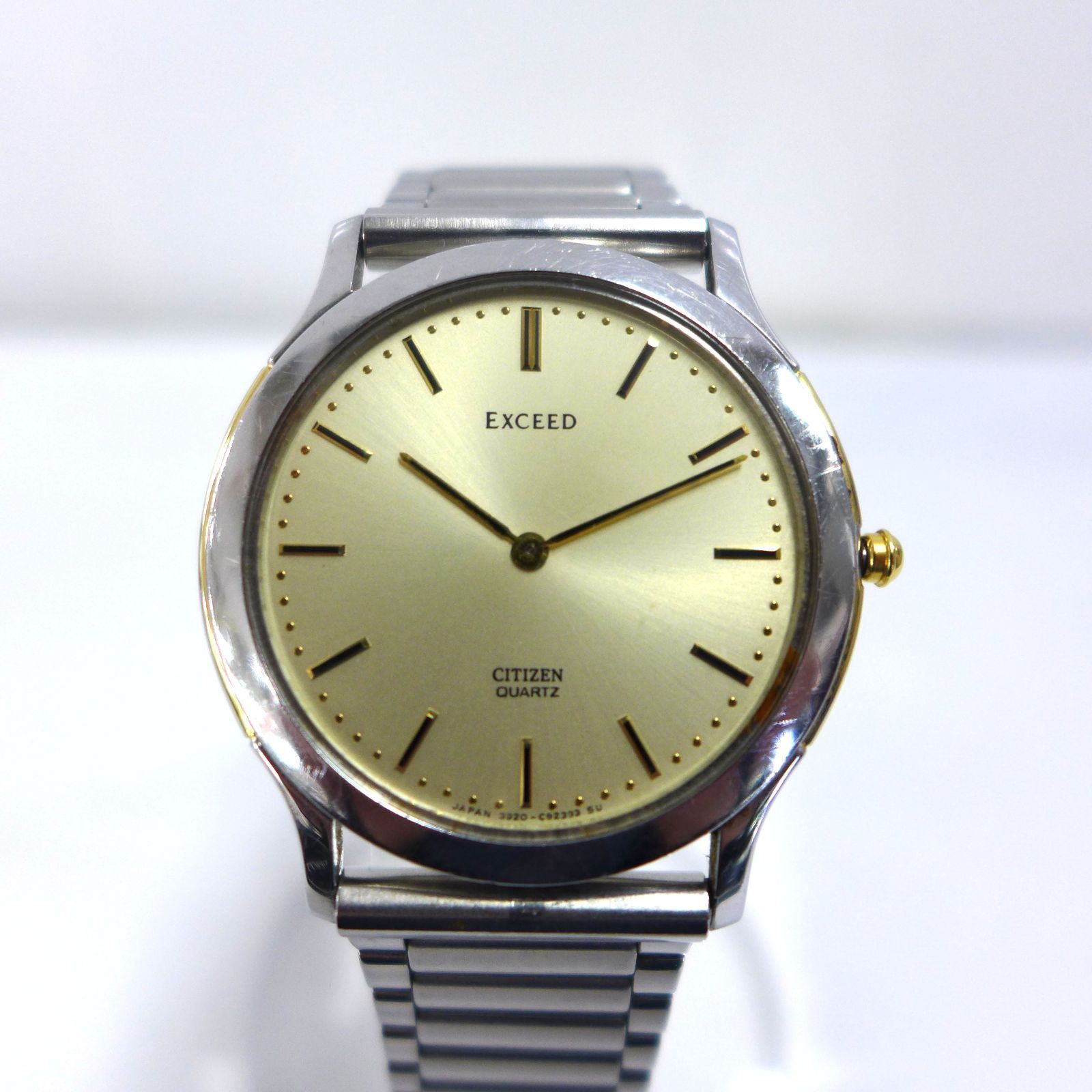 エクシーズ 不稼働品 CITIZEN シチズン エクシード 3920-C90946 ジャンク品 公田店
