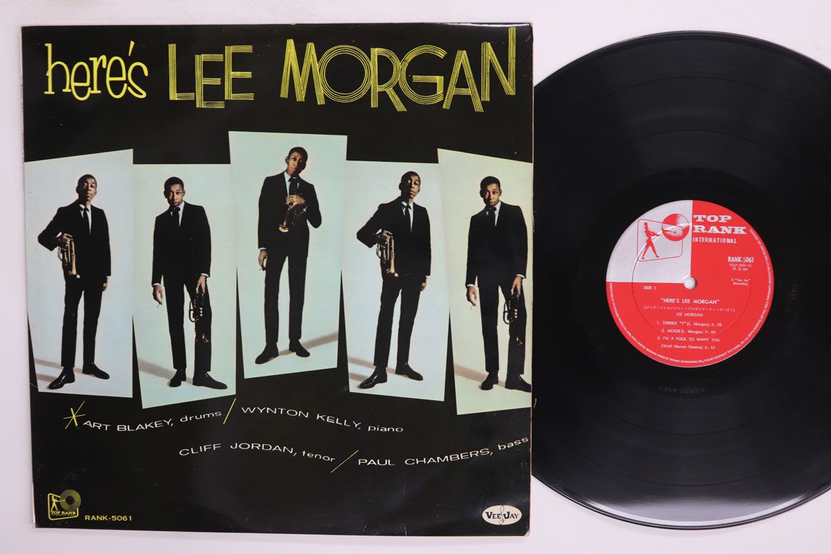 LP Lee Morgan Heres Lee Morgan RANK5061 TOP RANK INTERNATION /00260