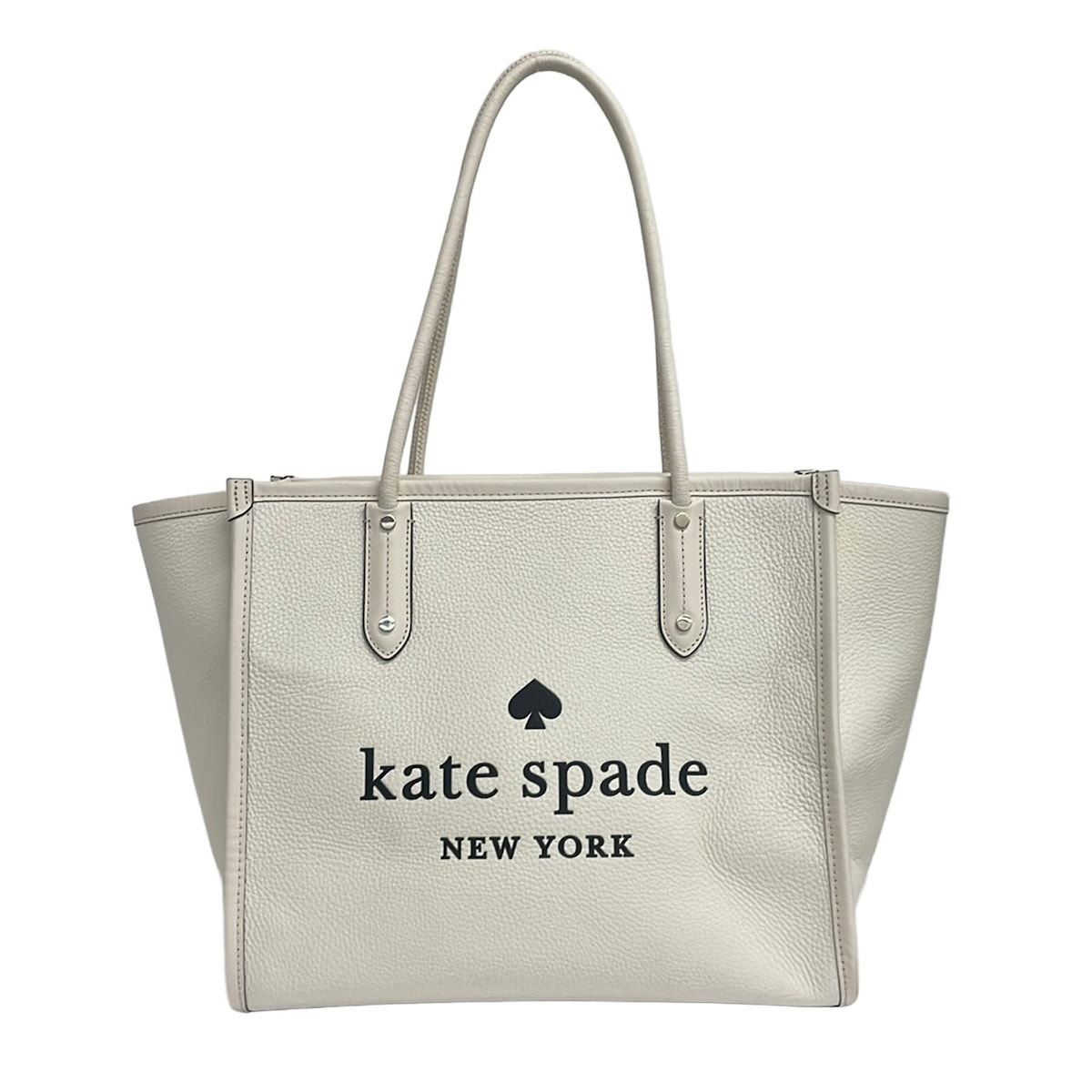 Kate spade(ケイトスペード) ショルダーバッグ - K4688 アイボリー×黒 レザー