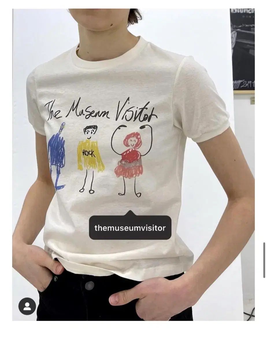 THE MUSEUM VISITOR ザミュージアムビジター チルドレン プリント 半袖 s