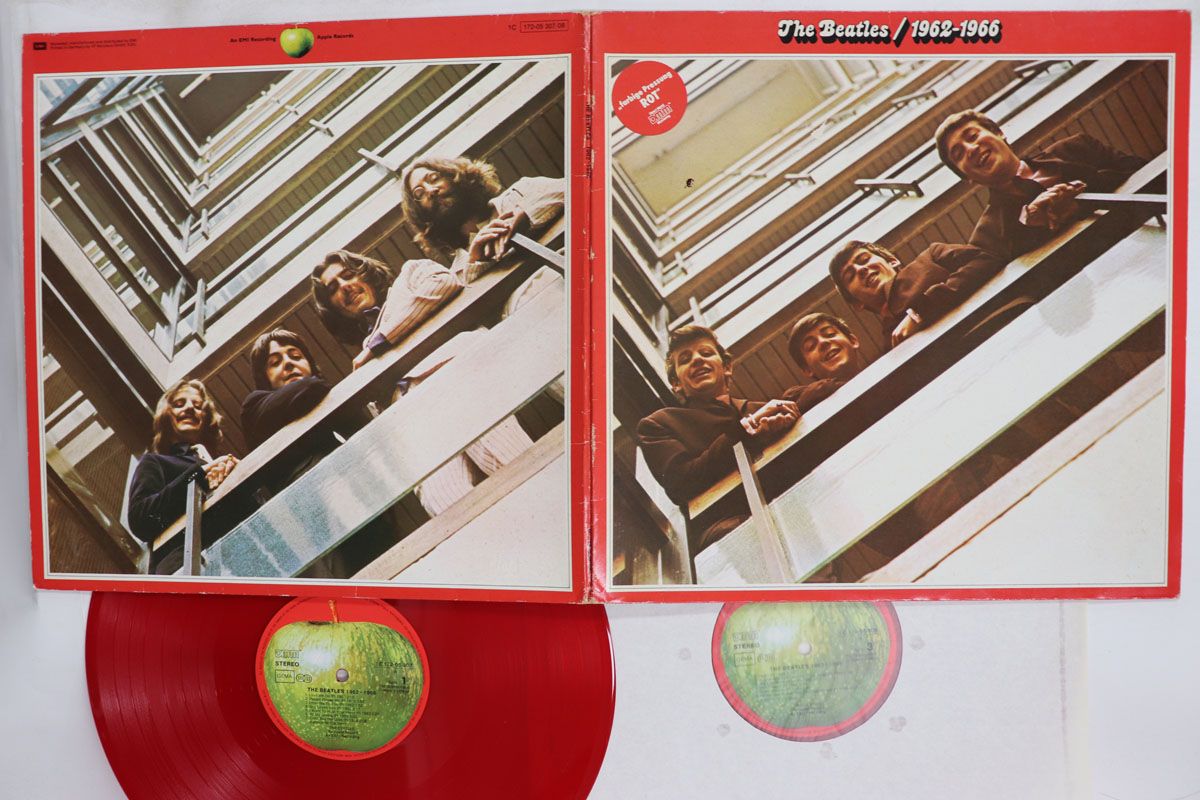 2discs LP Beatles 1962-1966 (Dmm, Red Vinyl) 1C1720530708 APPLE /00660