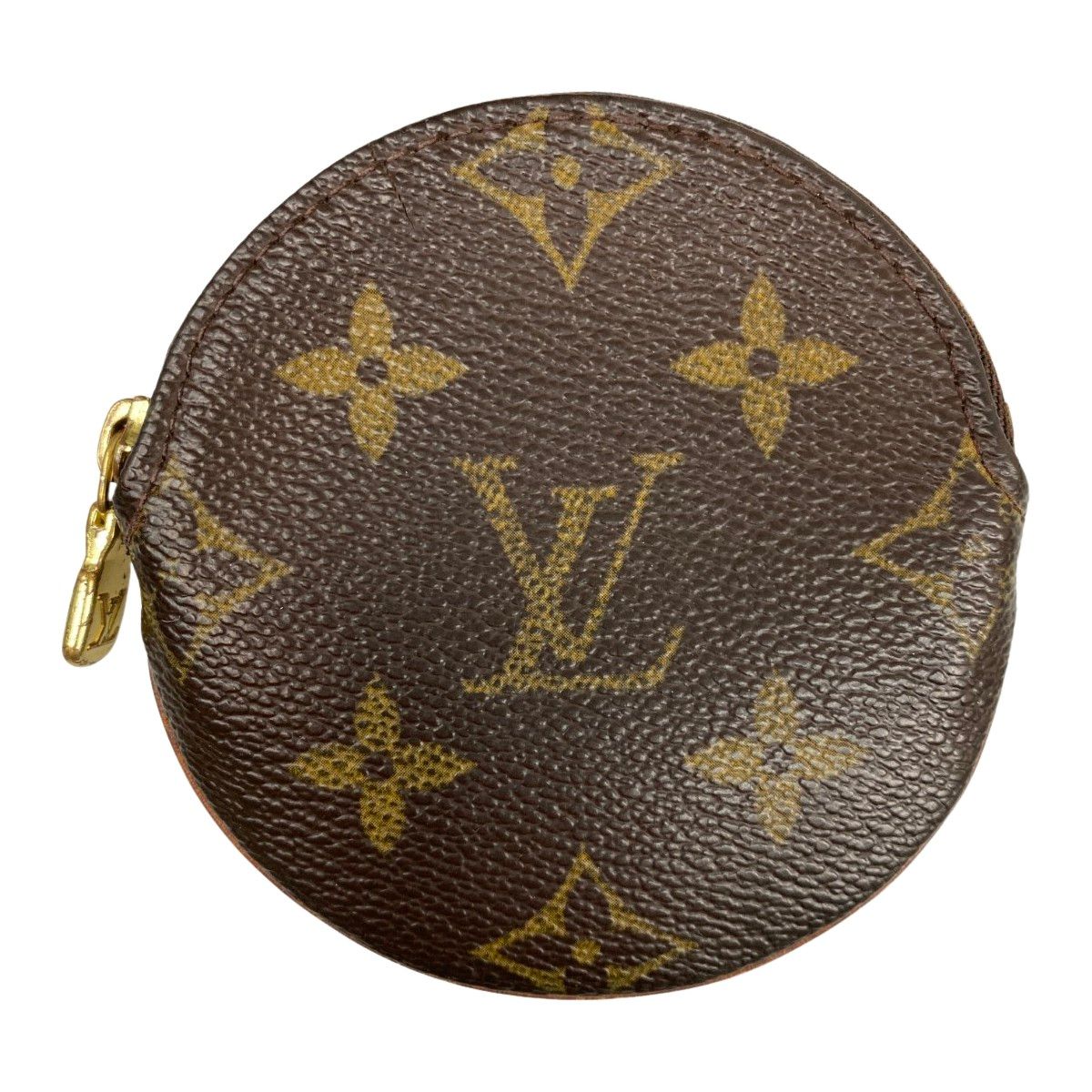 LOUIS VUITTON ルイヴィトン モノグラム ポルト モネ ロン コインケース 小銭入れ M61926 ブラウン 19,800円