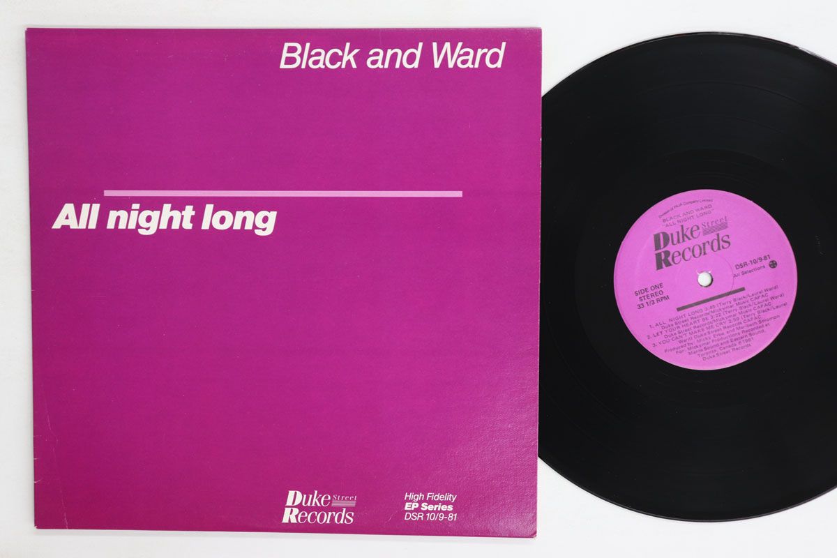 10” Black & Ward All Night Long DSR10981 DUKE STREET /00200