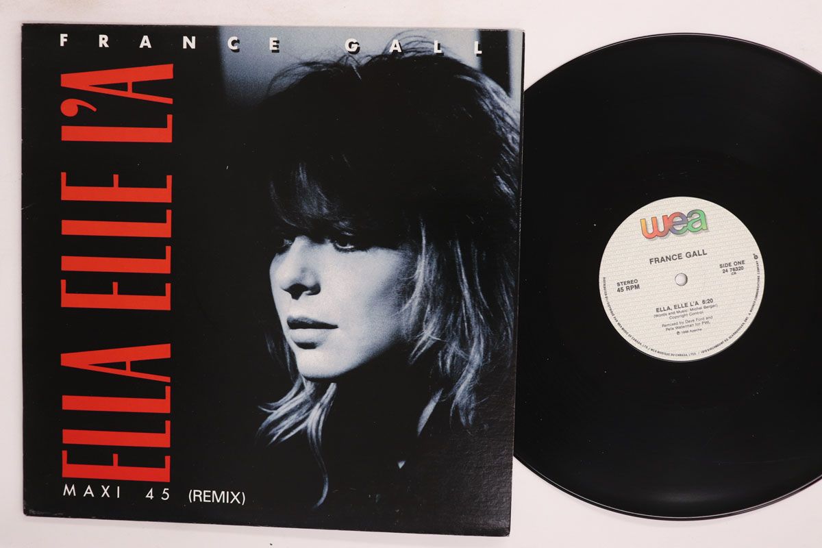 12” France Gall Ella Elle La / Papillon De Nuit / Dancing Brave 2476320 APACHE /00250