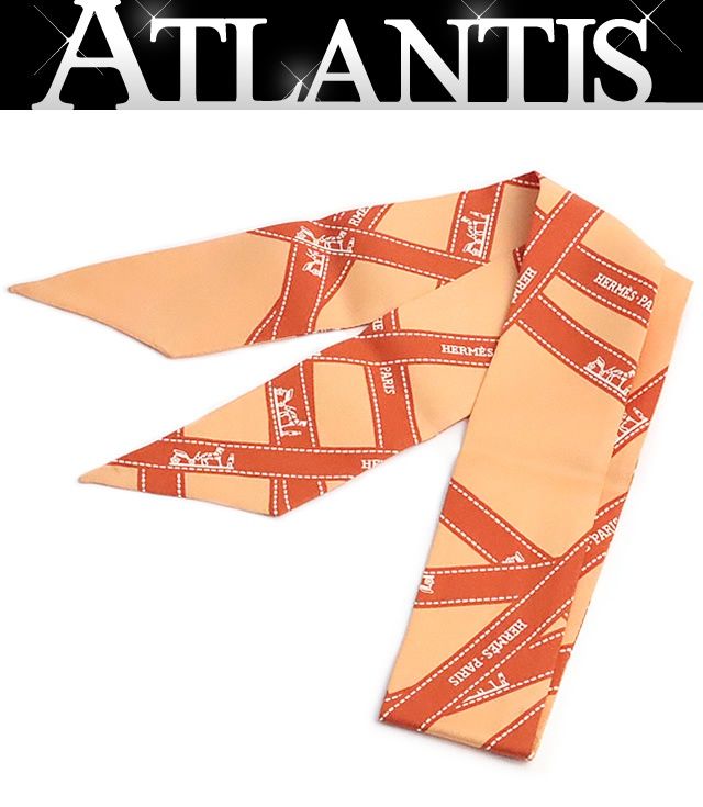 広尾店】美品 エルメス HERMES ツイリー スカーフ ボルデュック柄