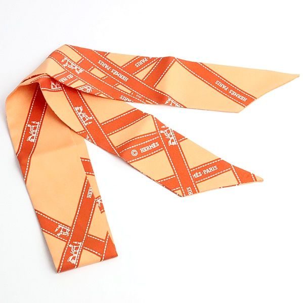 広尾店】美品 エルメス HERMES ツイリー スカーフ ボルデュック柄