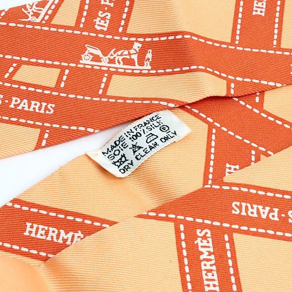 広尾店】美品 エルメス HERMES ツイリー スカーフ ボルデュック柄