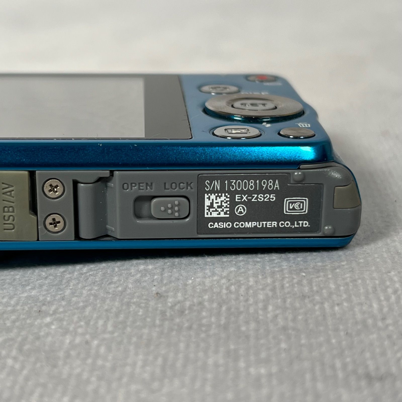 管2605-157】CASIO カシオ EXILIM EX-ZS25 コンパクトデジタルカメラ 