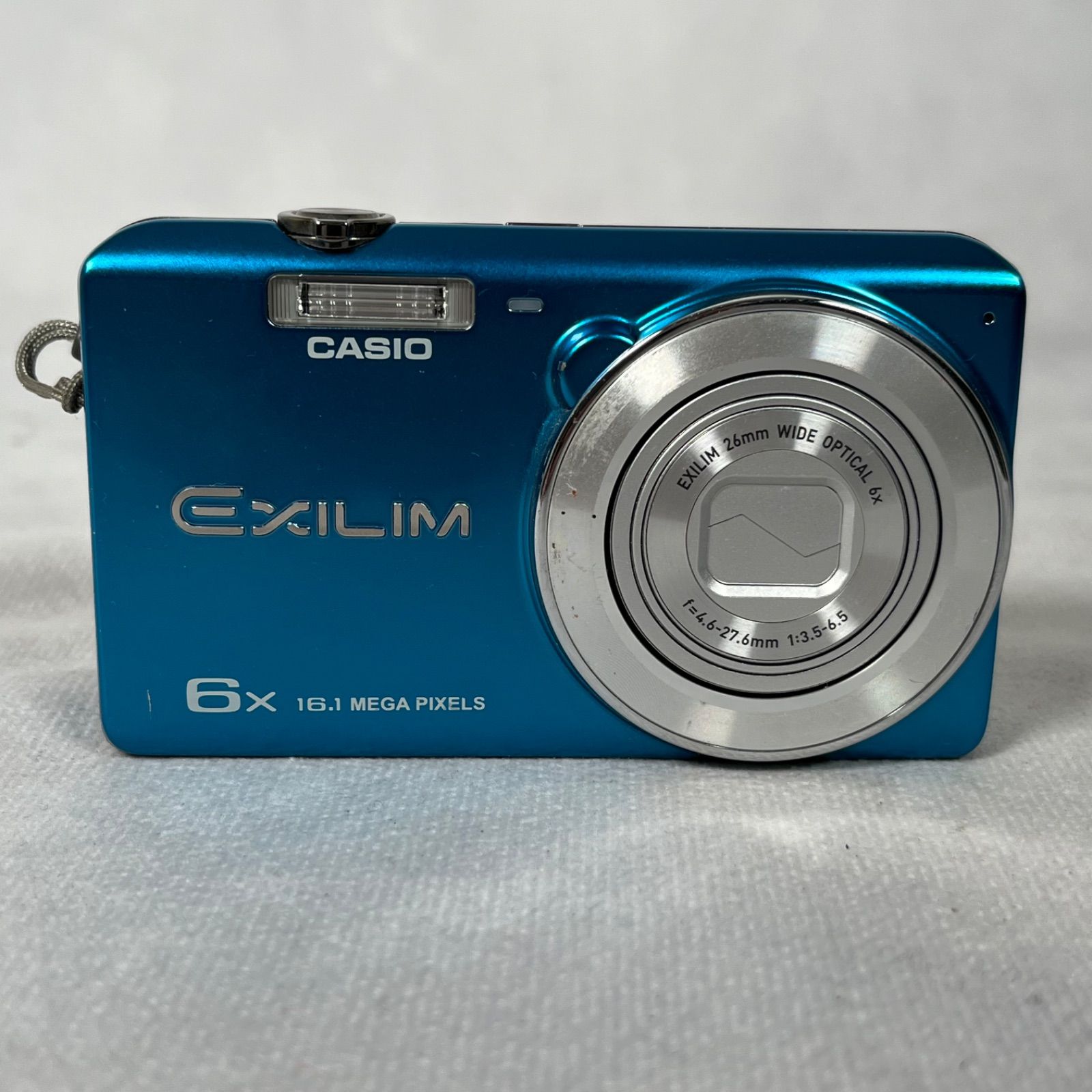 【管2605-157】CASIO カシオ EXILIM EX-ZS25 コンパクトデジタルカメラ ブルー 1610万画素 コンデジ 現状渡し 動作未確認