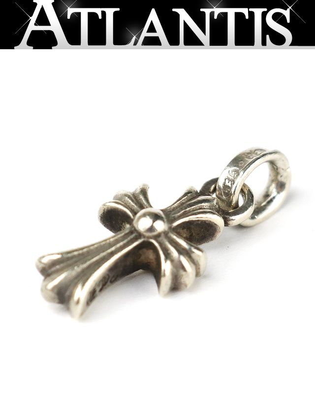 CHROME HEARTS 新宿店 クロムハーツ ベイビー ファットクロス ペンダント チャーム メンズ シルバー SV925 31135