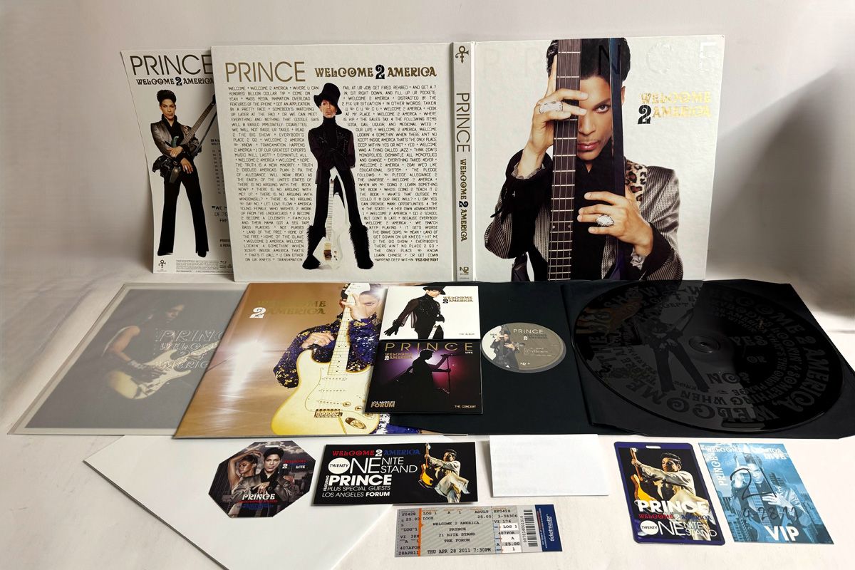 4discs LP Prince Welcome 2 America 19439866161 LEGACY /01700