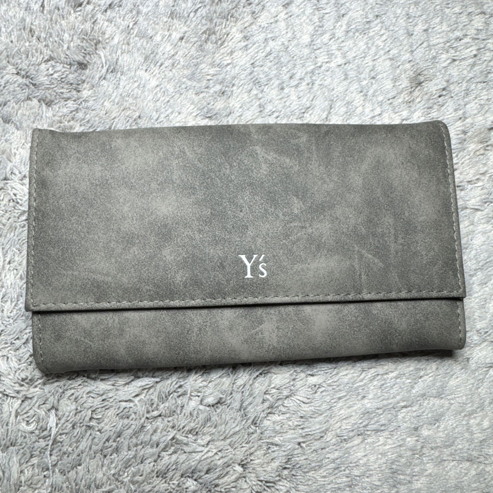 Y's ワイズ ヨウジヤマモト 長財布 グレー - メルカリ