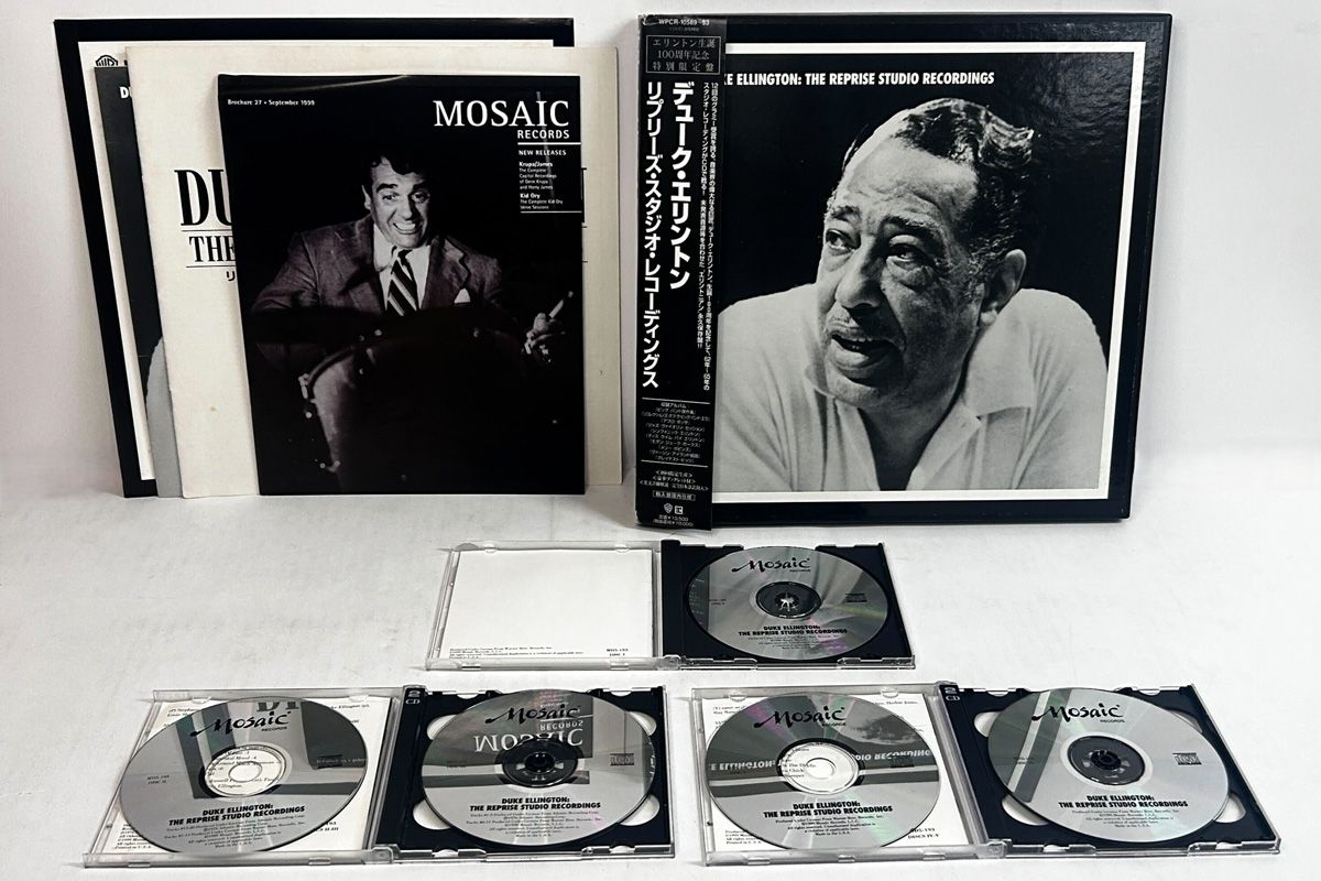 5discs CD デューク・エリントン リプリーズ・スタジオ・レコーディングス WPCR1058993 （株）ワーナーミュー /01040